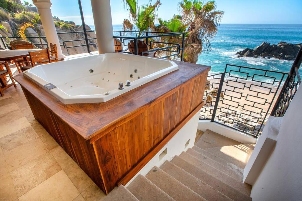 Beach Front Casa Bruma Jacuzzi With Massage Villa Cabo San Lucas Dış mekan fotoğraf