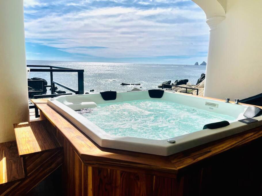 Beach Front Casa Bruma Jacuzzi With Massage Villa Cabo San Lucas Dış mekan fotoğraf